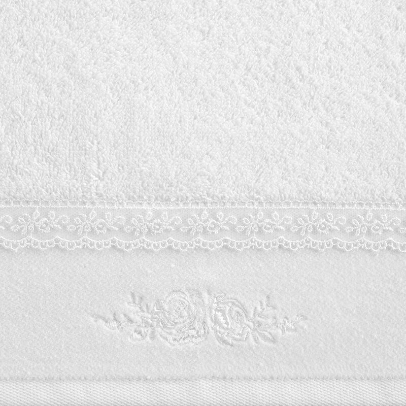 RĘCZNIK SISI (01) 50 X 90 CM BIAŁY