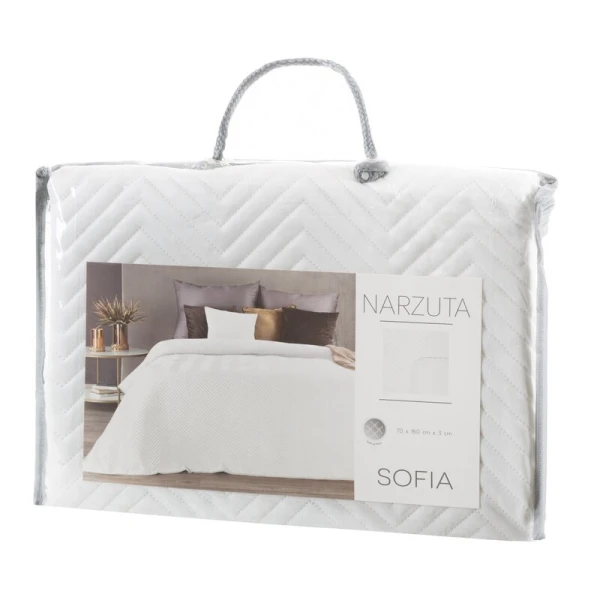 NARZUTA SOFIA 70 X 160 CM BIAŁY