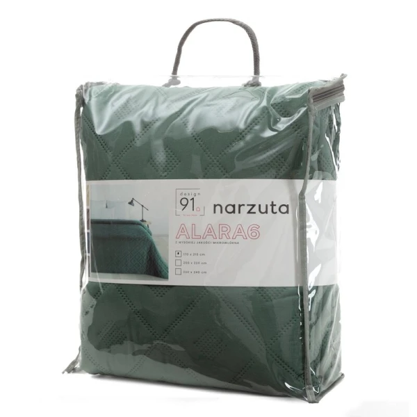 NARZUTA D91 ALARA6 200 X 220 CM ZIELONY