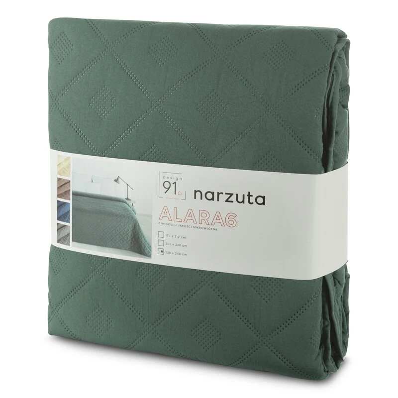 NARZUTA D91 ALARA6 220 X 240 CM ZIELONY