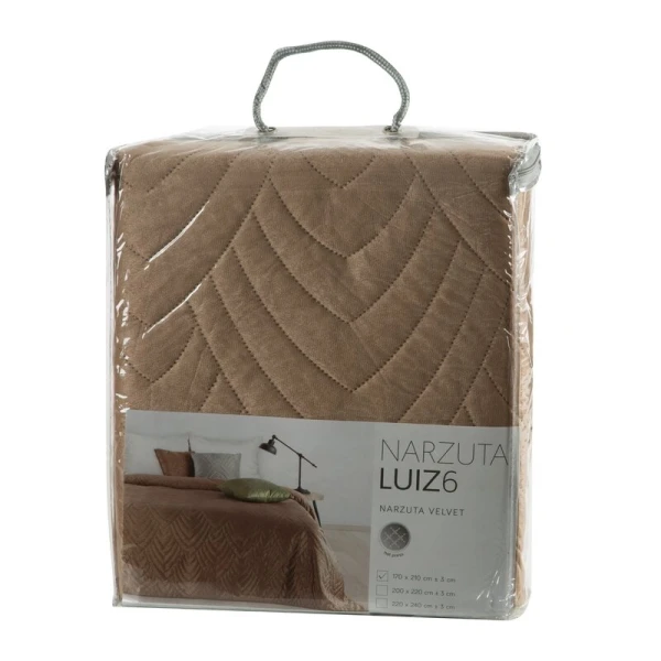 NARZUTA D91 LUIZ 6 220 X 240 CM JASNOBRĄZOWY