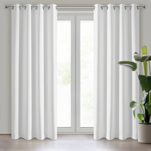 ZASŁONA GOTOWA D91 PARISA 140 X 250 CM BIAŁY