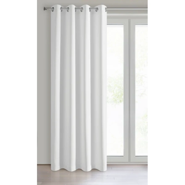 ZASŁONA GOTOWA D91 PARISA 140 X 250 CM BIAŁY