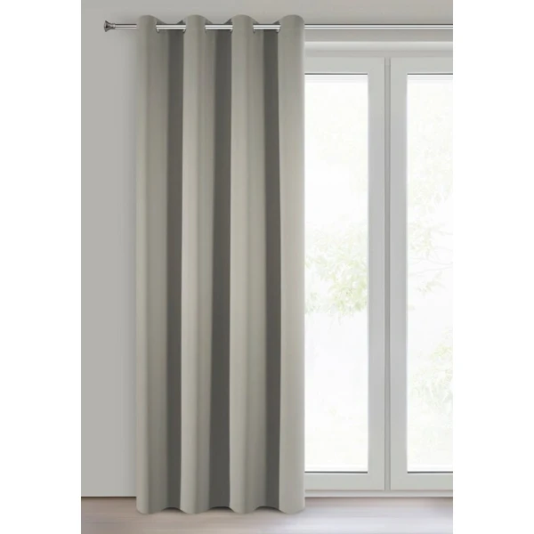 ZASŁONA GOTOWA D91 PARISA 140 X 250 CM CIEMNOBEŻOWY