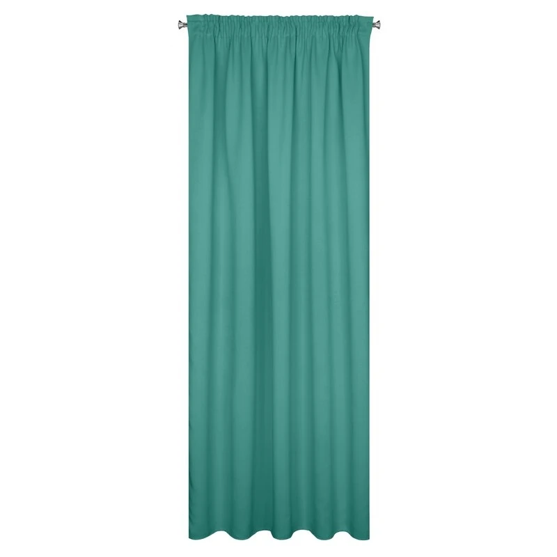 ZASŁONA GOTOWA D91 PARISA NA TAŚMIE 140 X 270 CM TURKUSOWY