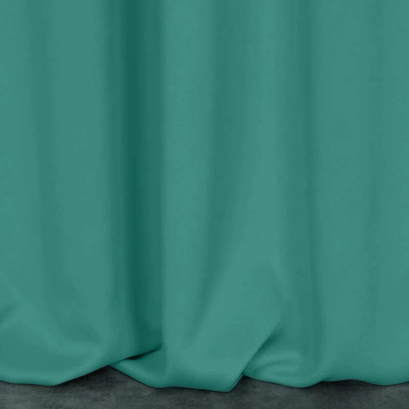 ZASŁONA GOTOWA D91 PARISA 140 X 250 CM TURKUSOWY