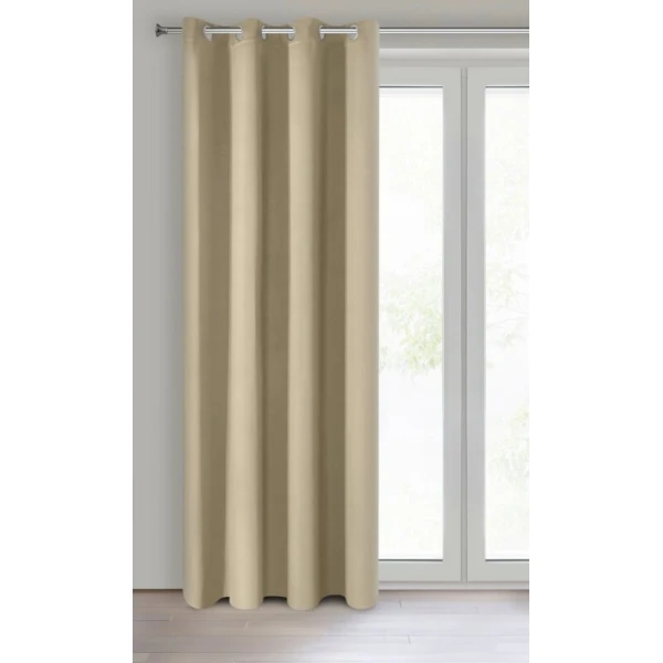 ZASŁONA GOTOWA D91 PARISA 140 X 250 CM BEŻOWY