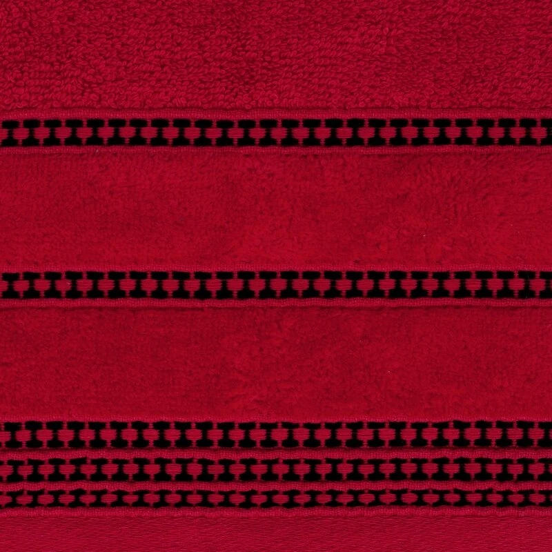 RĘCZNIK AMANDA (07) 70 X 140 CM CZERWONY