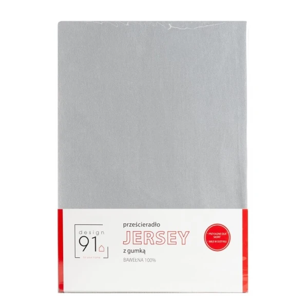 PRZEŚCIERADŁO Z GUMKĄ JERSEY D91 240 X 220 X 30 CM JASNOS