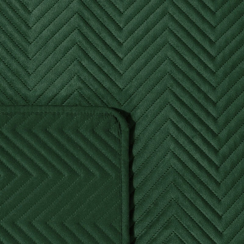 NARZUTA SOFIA 200 X 220 CM CIEMNOZIELONY