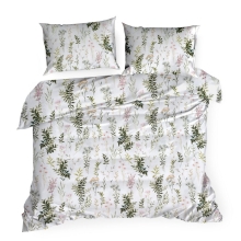 KOMPLET POŚCIELI BAWEŁNIANEJ VANESS 220 X 200 CM BIAŁY