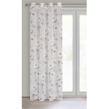 FIRANA GOTOWA BESSY 140 X 250 CM BIAŁY