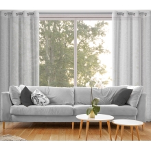 ZASŁONA GOTOWA AMARI 140 X 250 CM STALOWY