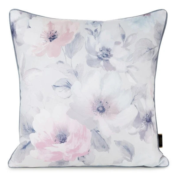POSZEWKA VELVET 153 45 X 45 CM KREMOWY