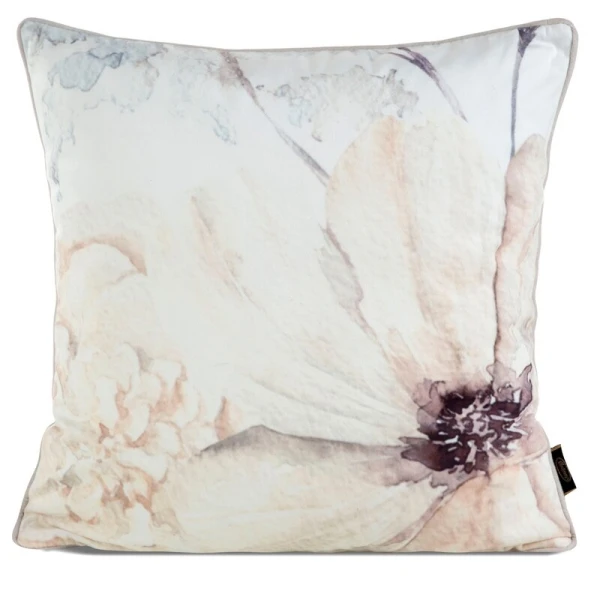 POSZEWKA VELVET 128 45 X 45 CM BEŻOWY