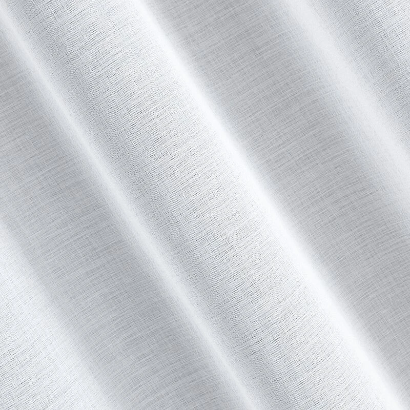 FIRANA GOTOWA LANA 350 X 150 CM BIAŁY