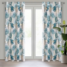 ZASŁONA GOTOWA KERI 140 X 250 CM TURKUSOWY
