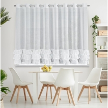 FIRANA GOTOWA DANI 2 300 X 150 CM BIAŁY FIRANA GOTOWA DANI 2 300 X 150 CM BIAŁY