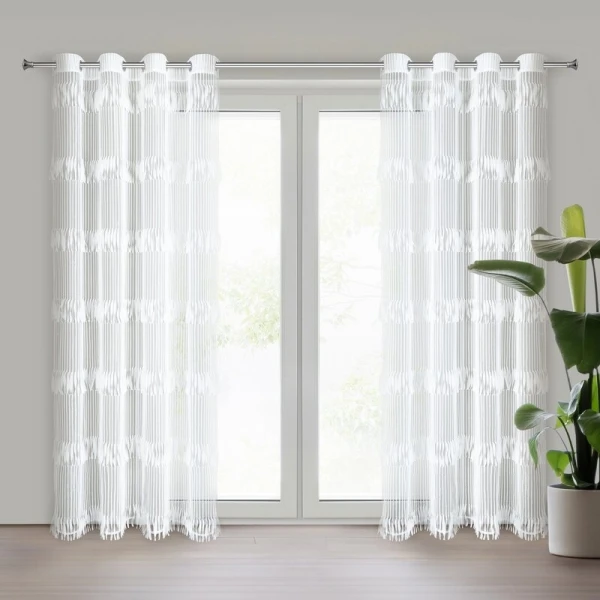 ZASŁONA GOTOWA SOTERA 140 X 250 CM BIAŁY