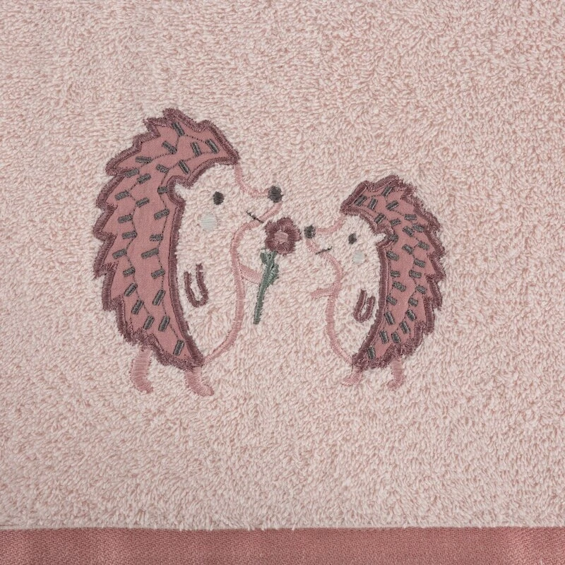 RĘCZNIK DZIECIĘCY BABY68 100 X 100 CM RÓŻOWY