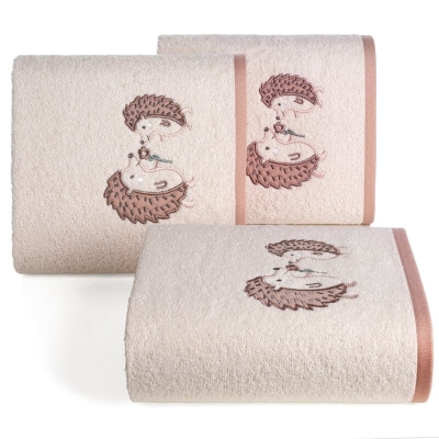 RĘCZNIK DZIECIĘCY BABY68 15 X 21 CM RÓŻOWY