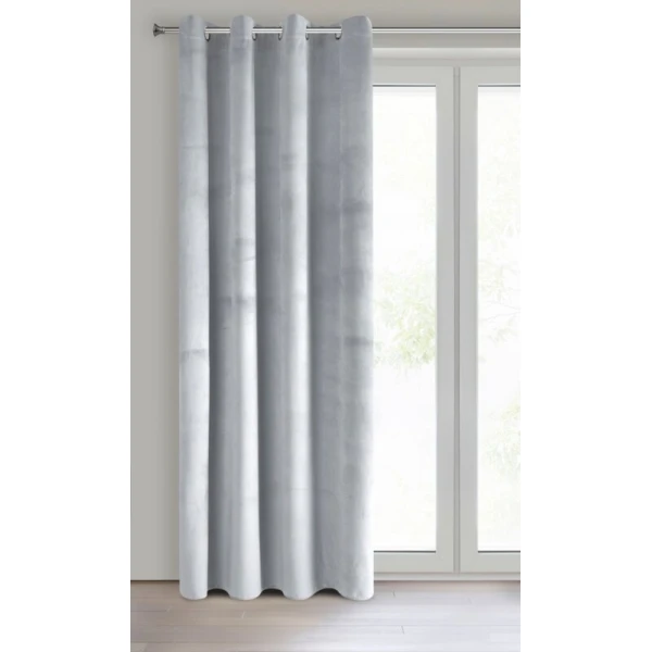 ZASŁONA GOTOWA PIERRE 140 X 250 CM JASNOSZARY