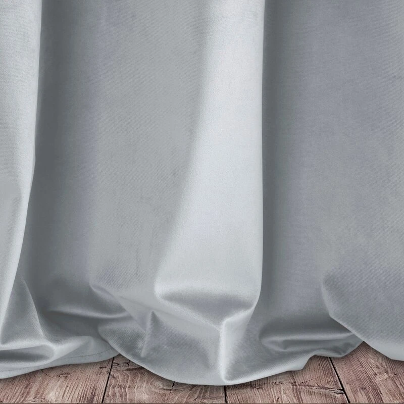 ZASŁONA GOTOWA PIERRE 140 X 250 CM JASNOSZARY