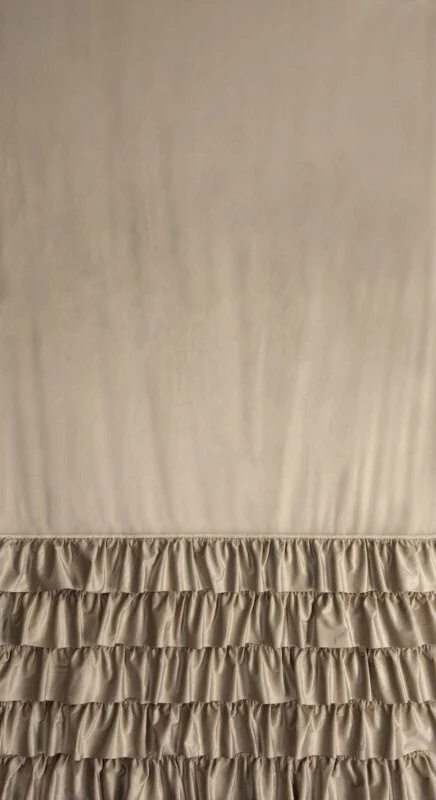 ZASŁONA GOTOWA CARLI 140 X 250 CM CIEMNOBEŻOWY