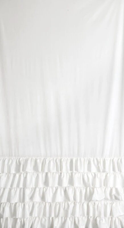 ZASŁONA GOTOWA CARLI NA TAŚMIE 140 X 270 CM BIAŁY