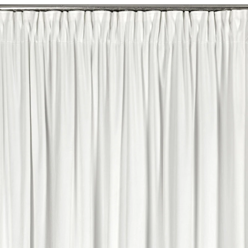 ZASŁONA GOTOWA CARLI NA TAŚMIE 140 X 270 CM BIAŁY