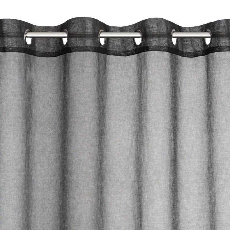 FIRANA GOTOWA CARLI 140 X 250 CM CZARNY