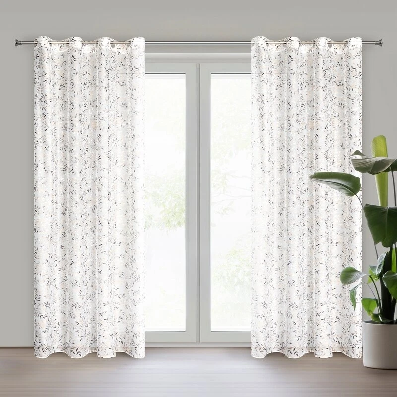 ZASŁONA GOTOWA TERRY 140 X 250 CM BIAŁY