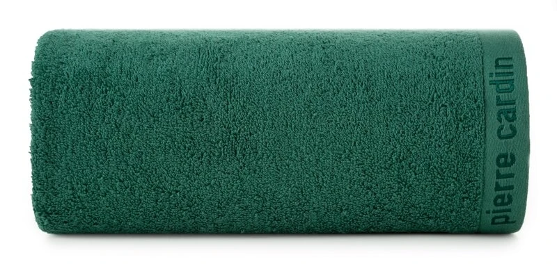 RĘCZNIK PIERRE CARDIN EVI 50 X 90 CM BUTELKOWY ZIELONY