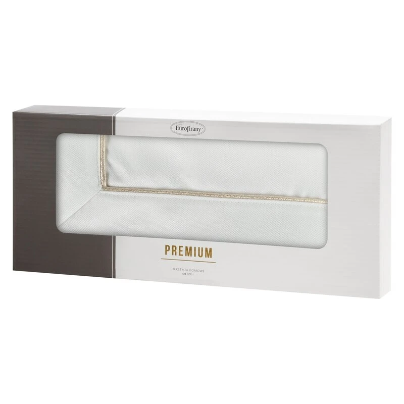 OBRUS MADELE 40 X 140 CM BIAŁY