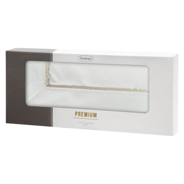 OBRUS MADELE 40 X 140 CM BIAŁY
