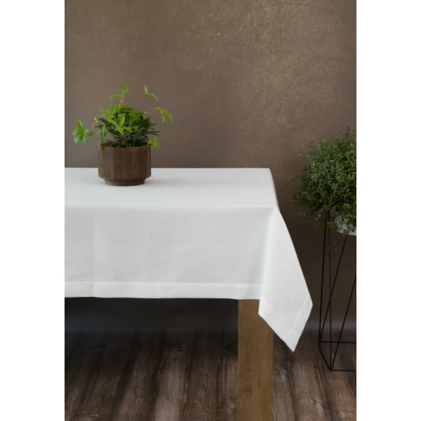 OBRUS STELLA 2 145 X 300 CM BIAŁY