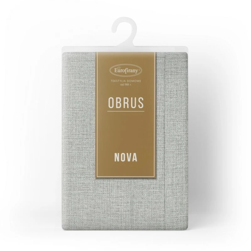 OBRUS STELLA 2 145 X 240 CM SREBRNY