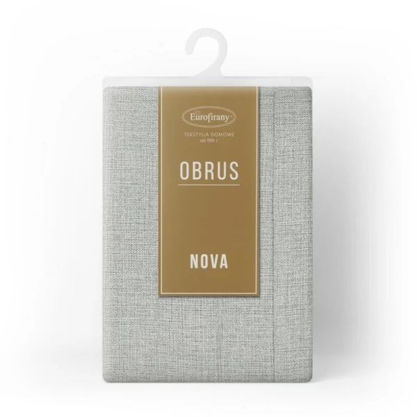 OBRUS STELLA 2 145 X 240 CM SREBRNY
