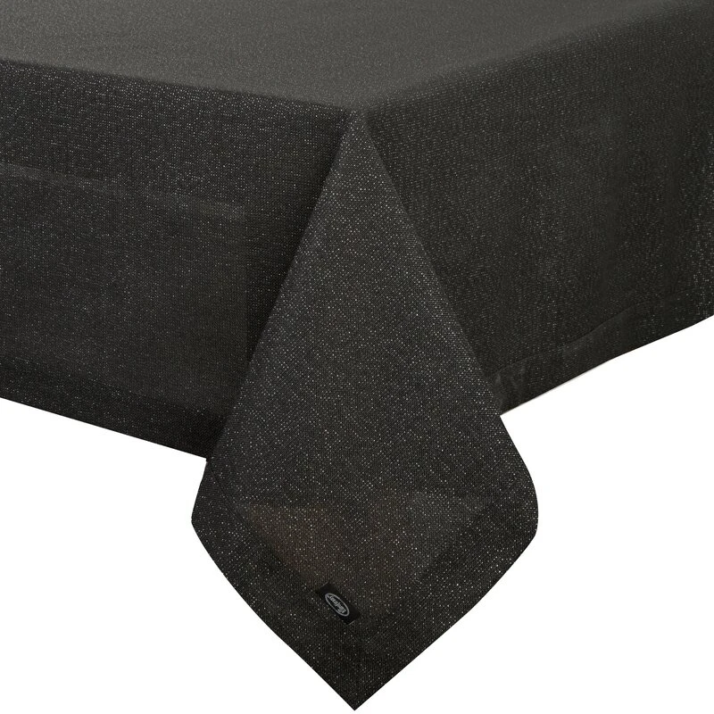 OBRUS STELLA 1 140 X 220 CM CZARNY