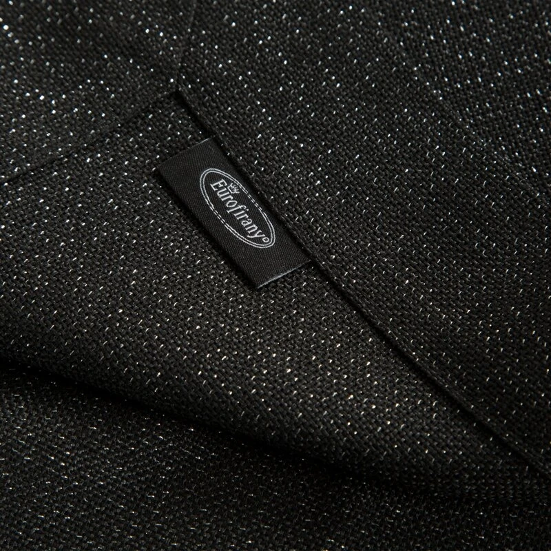 OBRUS STELLA 1 140 X 220 CM CZARNY