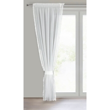 FIRANA GOTOWA KIRA 2 NA TAŚMIE 140 X 270 CM BIAŁY