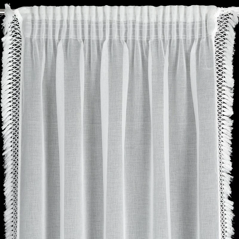 FIRANA GOTOWA KIRA 2 NA TAŚMIE 140 X 270 CM BIAŁY