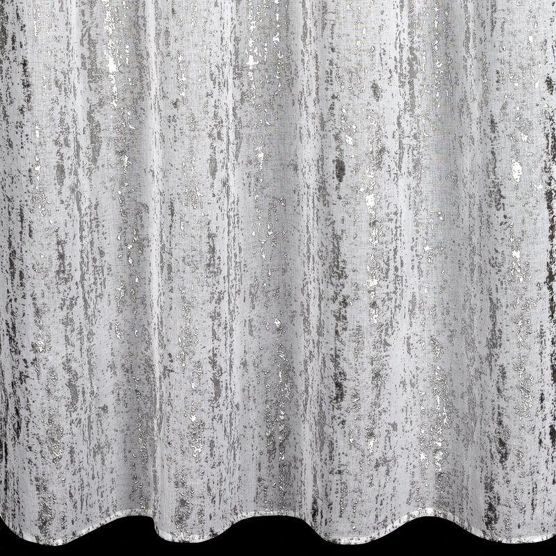 FIRANA GOTOWA OLIVIA NA TAŚMIE 140 X 270 CM BIAŁY