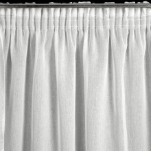 FIRANA GOTOWA OLIVIA NA TAŚMIE 140 X 270 CM BIAŁY