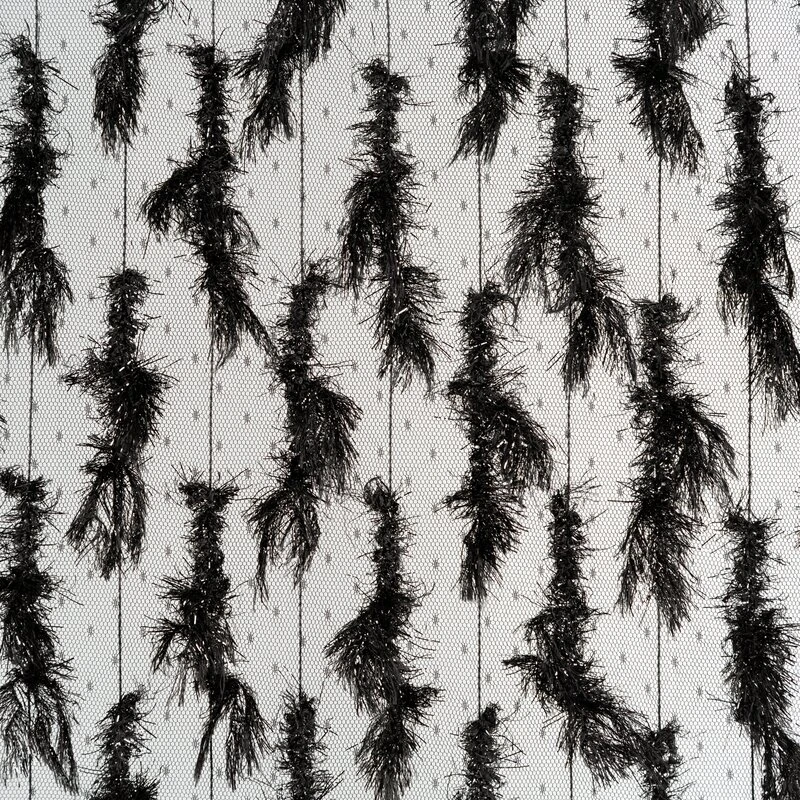 ZASŁONA GOTOWA VICTORIA 140 X 250 CM CZARNY