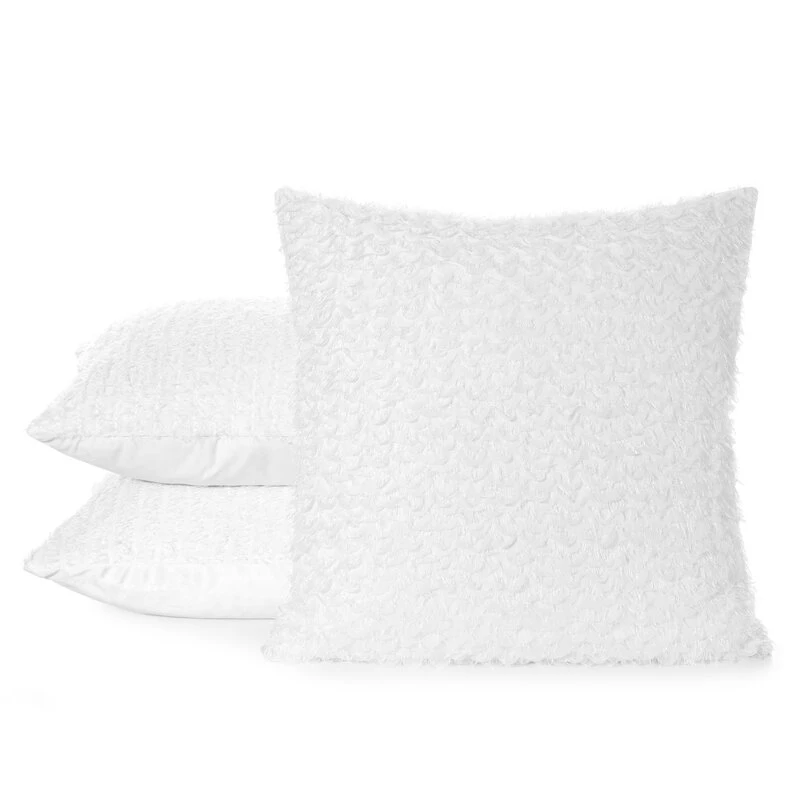 POSZEWKI TIFFANY 45 X 45 CM BIAŁY