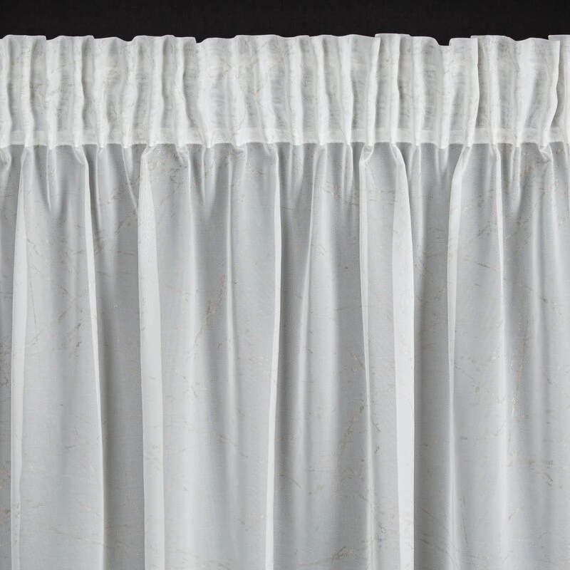 FIRANA GOTOWA HERA NA TAŚMIE 140 X 270 CM BIAŁY