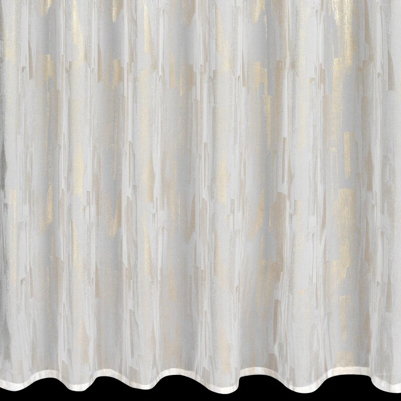 FIRANA GOTOWA ILARIA NA TAŚMIE 140 X 270 CM BIAŁY