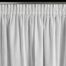 FIRANA GOTOWA ILARIA NA TAŚMIE 140 X 270 CM BIAŁY
