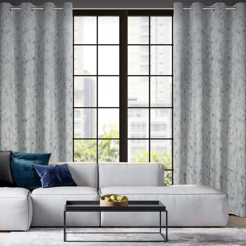 ZASŁONA GOTOWA KORNELIA 140 X 250 CM SREBRNY